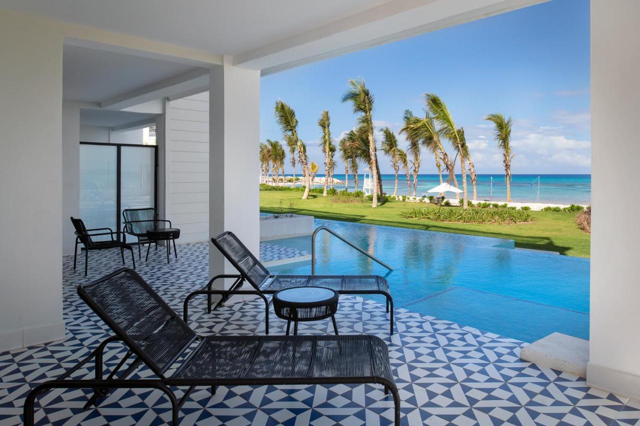 Отель Ocean Eden Bay (Adults Only) Spring Rises Экстерьер фото View from a room at the Iberostar Grand Hotel Bávaro