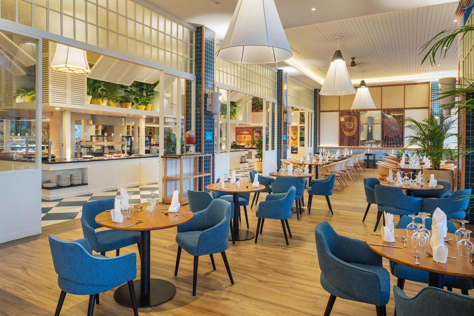 Отель Ocean Eden Bay (Adults Only) Spring Rises Экстерьер фото The restaurant